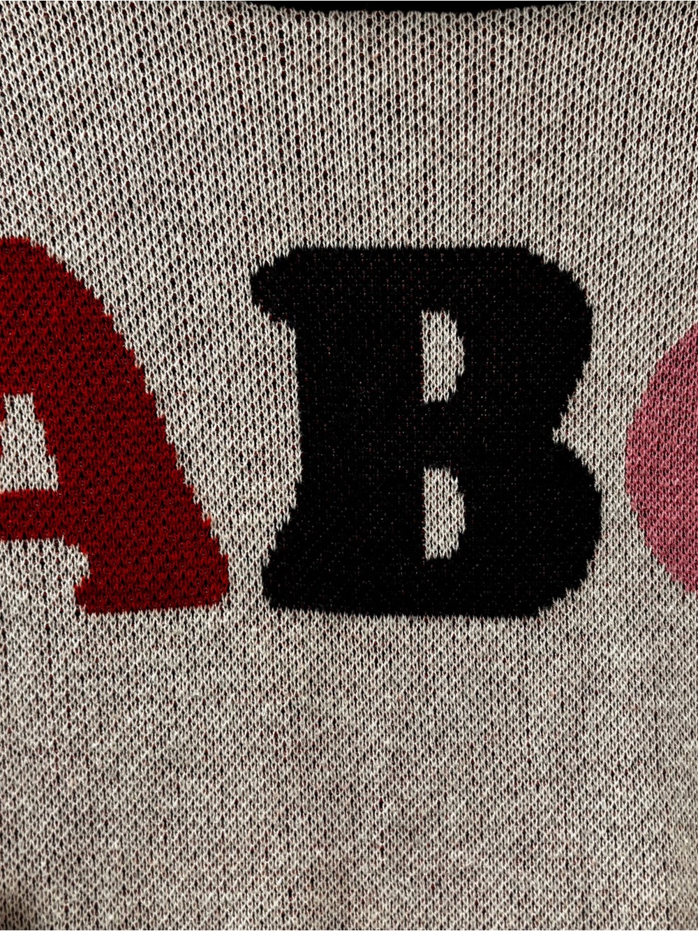 Modcloth ABC sweater - Picture 3 of 6